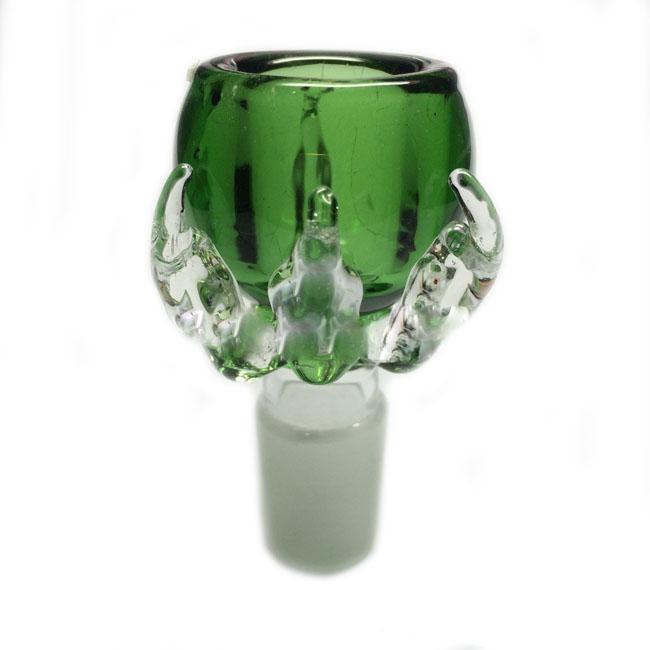 Dragon claw bowl for 14 & 18mm green