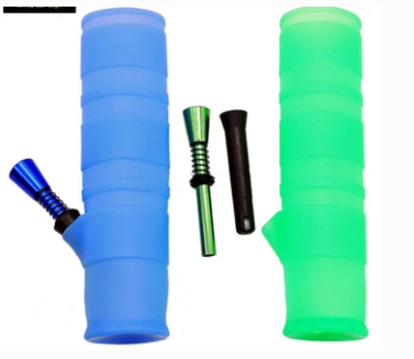 Collapsible/Unbreakable Silicone Bongs