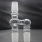 Glass Oil Reclaimer Kit with 90 Degree Joint 18mm Male Joint with Female Dome Come with Keck Clip Glass nail for Glass bong Ash Catcher
