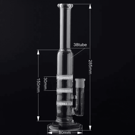 Rocky Green King's 11In Bong King Bongs