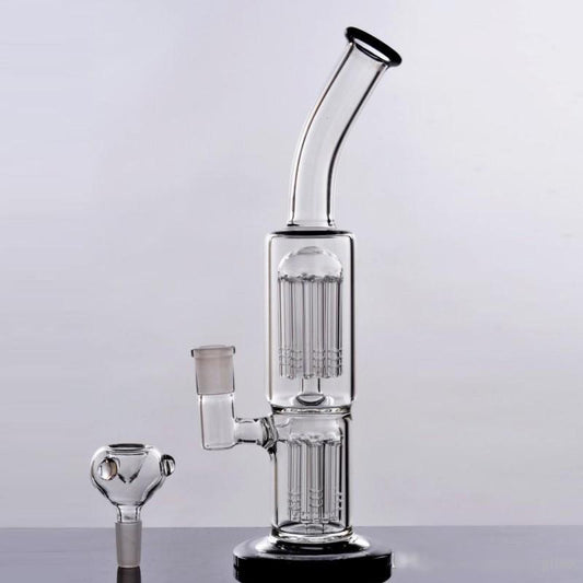 Diamond Glass Incycler Oil Rig Recycler Honeycomb Pipes Bong Two Function Bongs Bubbler Smoking Pipe Glass Hookah Water Bong Dab Oil Rigs