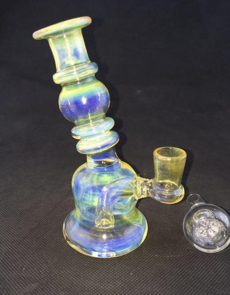 Color Changing Small Bubbler Bong