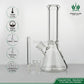 seed of life 12 inches 9mm Bong Beaker Ice thick elephant Joint waterpipe with Beaker 14mm Male Joint Water Pipe glass smoking pipe
