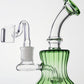 Green 6in Dab Rig Bubbler