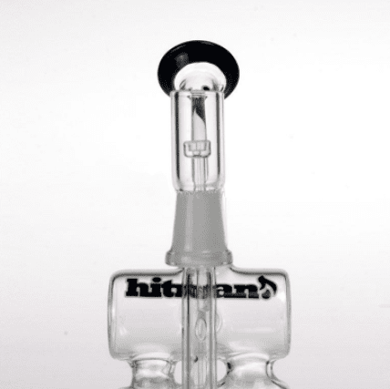 small double recycler rig top view