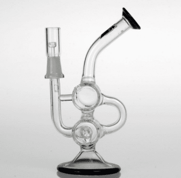 small double recycler rig side view