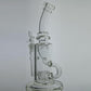 Real picture Glass Bong Klein Function Glass Water Pipe oil rigs vortex incycler Smoking water Pipe Recycler Rigs 14 mm Joint