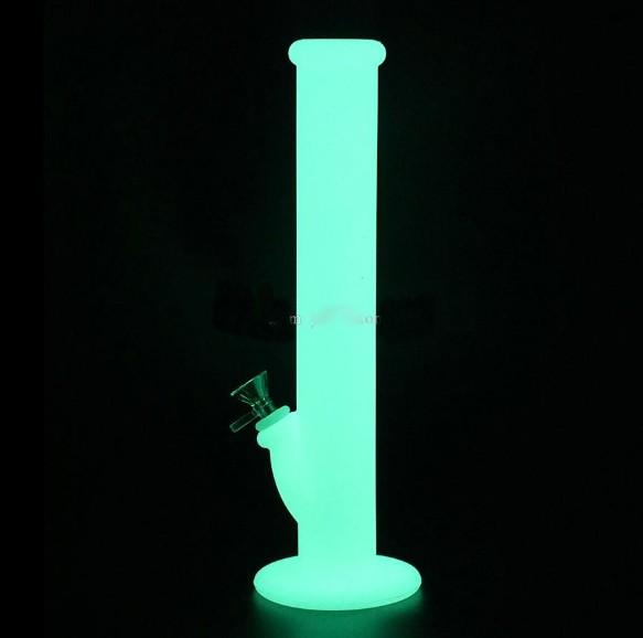 14 in Glow-in-the-dark Silicone Bong