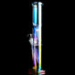 Iridescent Bong With Percolator  - 12.2in Tall | 14mm Bowl