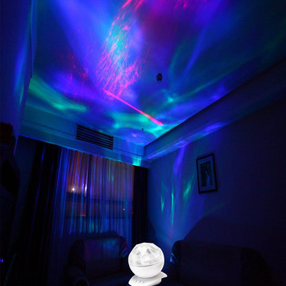 Psychedelic Lamp Light Aurora Borealis Projector Decorative Relaxing Trippy   Led Night Light Lamp Aurora Star projector
