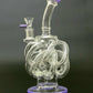 Super Vortex Glass Bong Dab Rig Tornado Cyclone Recycler Rigs 12 Recycler Tube Water Pipe 14mm Joint Oil Rigs Bongs with Heady Bowl